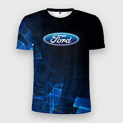 Мужская спорт-футболка Ford форд abstraction