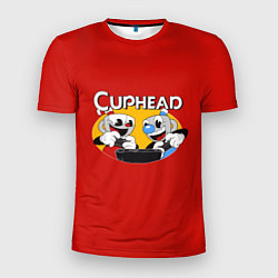 Мужская спорт-футболка Cuphead and Mugman Gamers