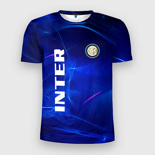 Мужская спорт-футболка Inter abstraction / 3D-принт – фото 1