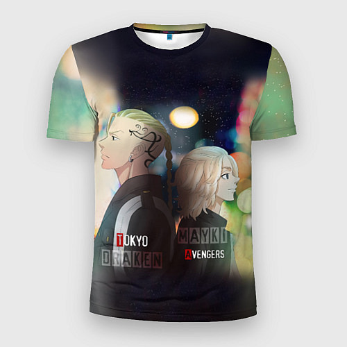 Мужская спорт-футболка Токийские мстители - Майки и Дракен / 3D-принт – фото 1