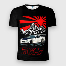 Мужская спорт-футболка Мазда RX - 7