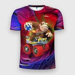 Мужская спорт-футболка Mario Donkey Kong Nintendo Video Game
