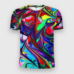 Футболка спортивная мужская Vanguard color pattern Expression, цвет: 3D-принт