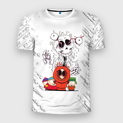 Мужская спорт-футболка Южный парк - персонажи мультфильма South Park / 3D-принт – фото 1