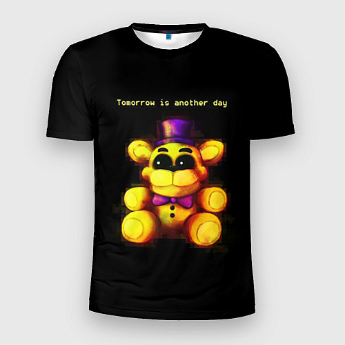 Мужская спорт-футболка Five Nights at Freddys - мишка / 3D-принт – фото 1