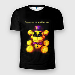 Футболка спортивная мужская Five Nights at Freddys - мишка, цвет: 3D-принт