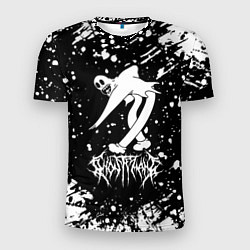 Мужская спорт-футболка Ghostemane texture