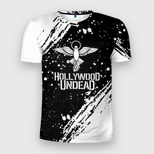 Мужская спорт-футболка Hollywood undead / 3D-принт – фото 1