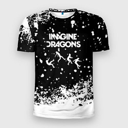 Мужская спорт-футболка Imagine dragons rock