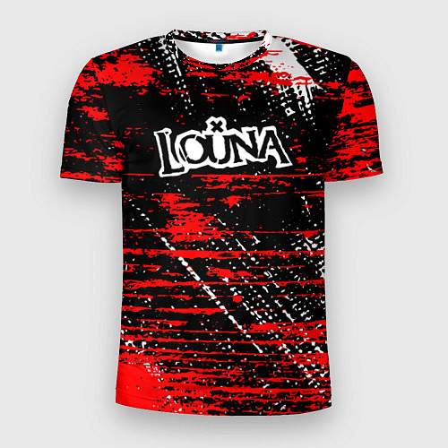 Мужская спорт-футболка Louna краски / 3D-принт – фото 1