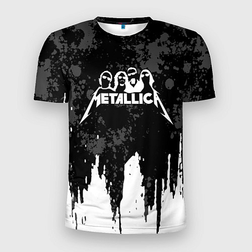 Мужская спорт-футболка Metallica музыканты / 3D-принт – фото 1