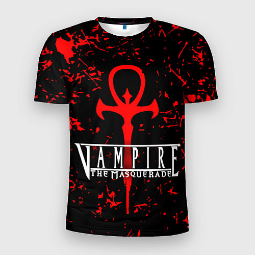 Мужская спорт-футболка Vampire The Masquerade Bloodlines / 3D-принт – фото 1