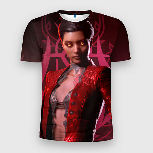 Мужская спорт-футболка Vampire: The Masquerade - Bloodhunt Кровавая Вальк / 3D-принт – фото 1
