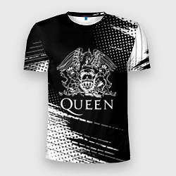 Мужская спорт-футболка Queen герб квин