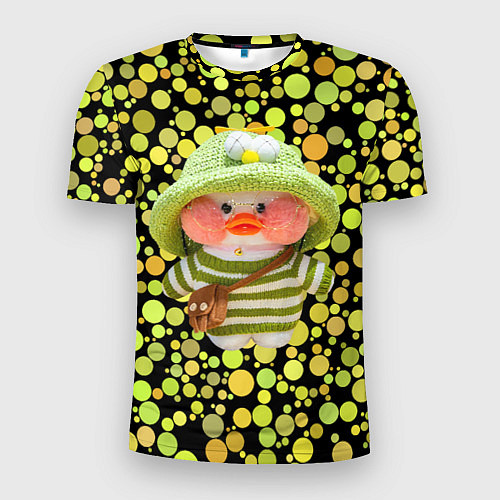 Мужская спорт-футболка Лалафанфан взеленой шляпке / 3D-принт – фото 1