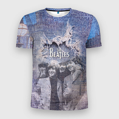 Мужская спорт-футболка The Beatles Легендарная Ливерпульская четвёрка / 3D-принт – фото 1