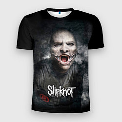 Мужская спорт-футболка Slipknot - The Gray Chapter - Corey Taylor