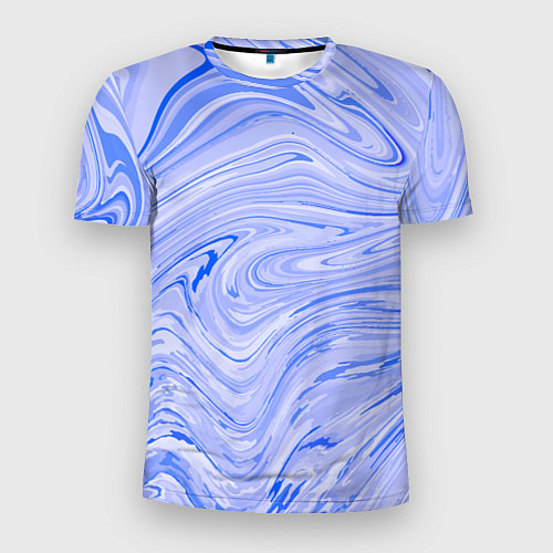 Мужская спорт-футболка Abstract lavender pattern / 3D-принт – фото 1