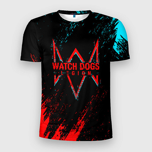 Мужская спорт-футболка Watch Dogs 2 watch dogs: legion / 3D-принт – фото 1