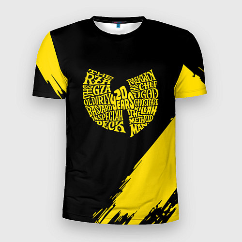Мужская спорт-футболка Wu-tang clan логотип / 3D-принт – фото 1