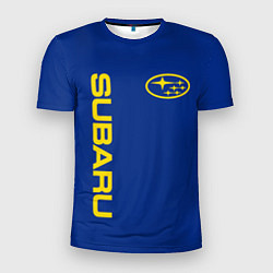 Мужская спорт-футболка SUBARU-СУБАРУ Классические цвета