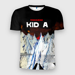 Мужская спорт-футболка Kid A - Radiohead