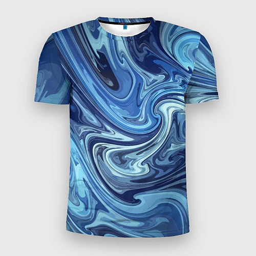 Мужская спорт-футболка Абстрактный авангардный паттерн Abstract avant-gar / 3D-принт – фото 1