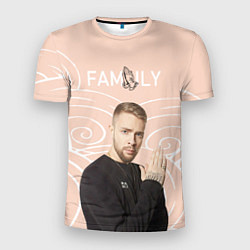 Мужская спорт-футболка Egor kreed: Family бесшовный узор