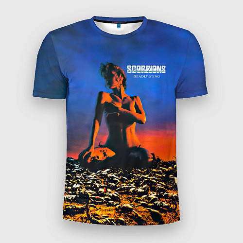 Мужская спорт-футболка Deadly Sting - Scorpions / 3D-принт – фото 1