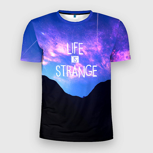 Мужская спорт-футболка Life Is Strange - абстракция / 3D-принт – фото 1