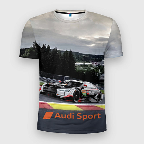 Мужская спорт-футболка Audi Sport Racing team Ауди Спорт Гоночная команда / 3D-принт – фото 1