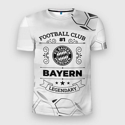 Мужская спорт-футболка Bayern Football Club Number 1 Legendary / 3D-принт – фото 1