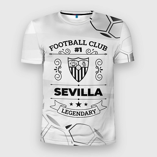 Мужская спорт-футболка Sevilla Football Club Number 1 Legendary / 3D-принт – фото 1