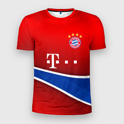 Футболка спортивная мужская Bayern munchen sport, цвет: 3D-принт