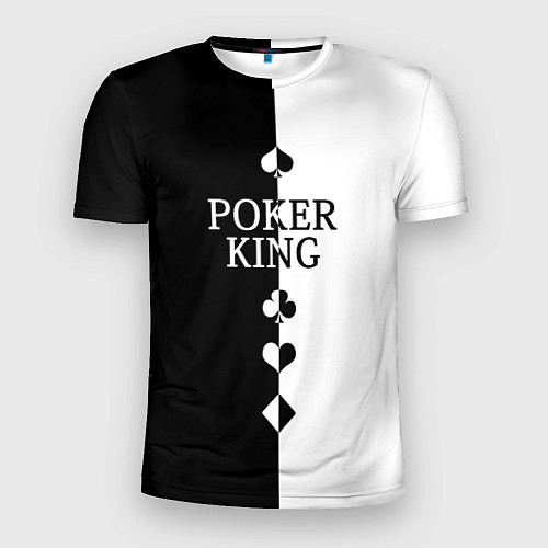 Мужская спорт-футболка Король Покера Black / 3D-принт – фото 1
