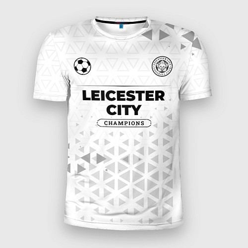 Мужская спорт-футболка Leicester City Champions Униформа / 3D-принт – фото 1