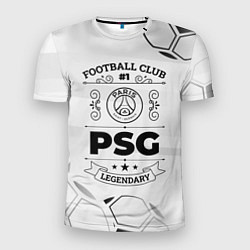 Мужская спорт-футболка PSG Football Club Number 1 Legendary
