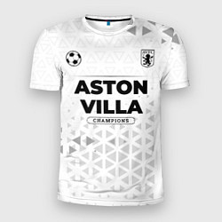 Мужская спорт-футболка Aston Villa Champions Униформа