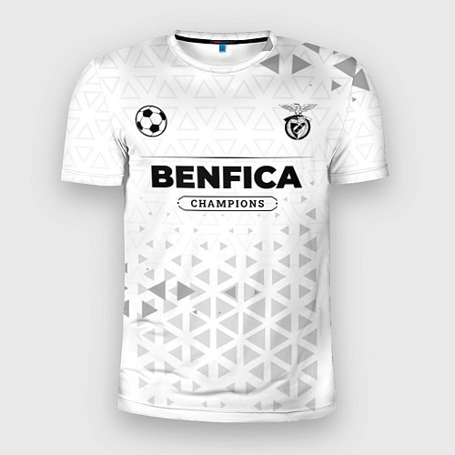 Мужская спорт-футболка Benfica Champions Униформа / 3D-принт – фото 1