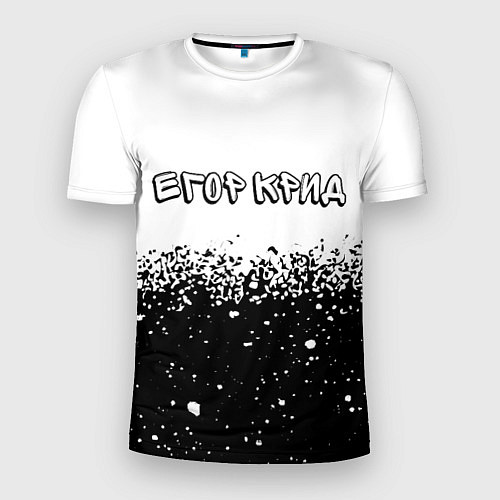 Мужская спорт-футболка Рэпер Егор Крид в стиле граффити / 3D-принт – фото 1