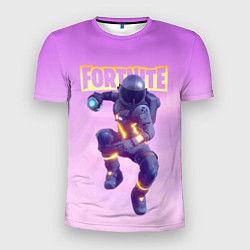 Мужская спорт-футболка Fortnite Battle Royale Dark Voyager Астронавт в чё