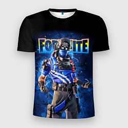 Мужская спорт-футболка Fortnite Carbon Commando Плутон Персонаж Видеоигра