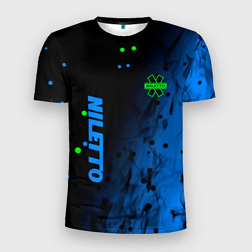 Мужская спорт-футболка Niletto абстракция / 3D-принт – фото 1