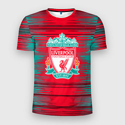 Мужская спорт-футболка Ливерпуль logo