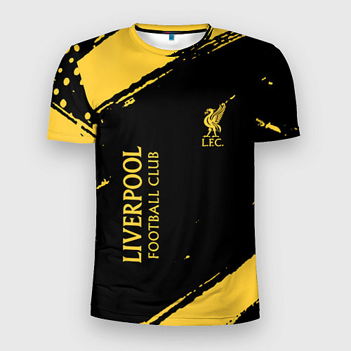 Мужская спорт-футболка Liverpool fc ливерпуль фс / 3D-принт – фото 1