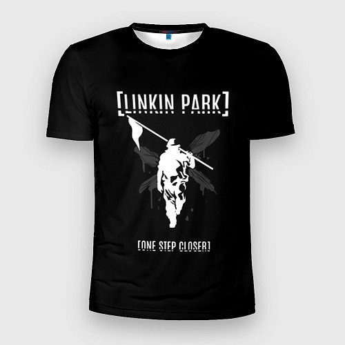 Мужская спорт-футболка Linkin Park One step closer / 3D-принт – фото 1
