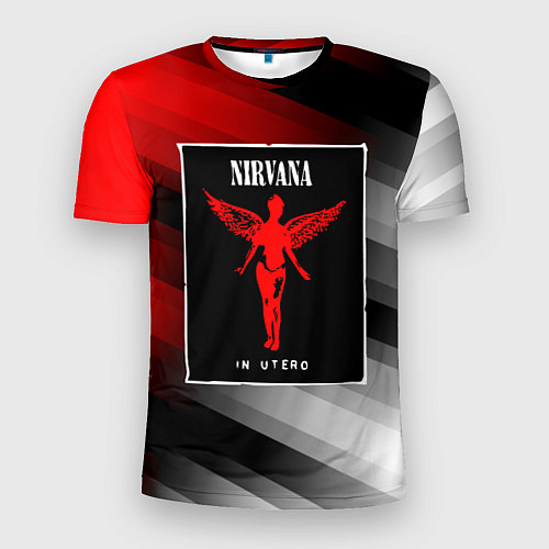 Мужская спорт-футболка NIRVANA in utero - НИРВАНА / 3D-принт – фото 1