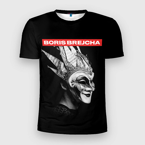 Мужская спорт-футболка Boris Brejcha в маске / 3D-принт – фото 1