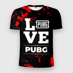 Мужская спорт-футболка PUBG Love Классика