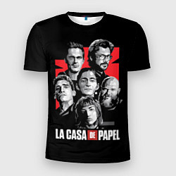 Мужская спорт-футболка Бумажный дом La Casa De Papel